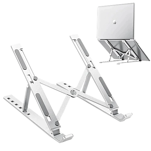 Laptop Stand with Adjustable Angle in Steel