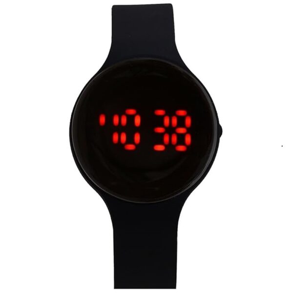 Plain Black Digital Watch