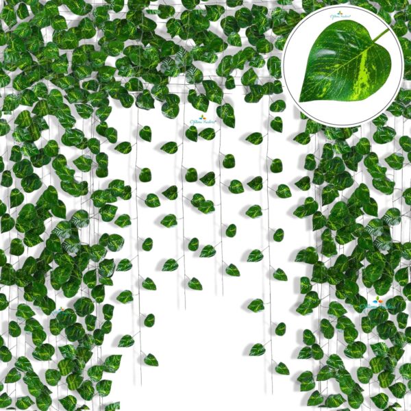 Artificial Money Plant Strings of 12 pcs in one Packet