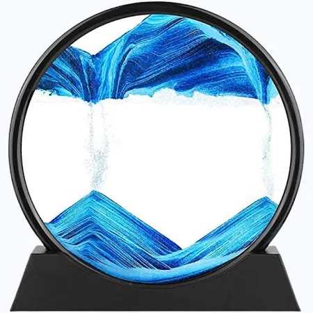 Moving Sand Art in Decorative Circular Fram